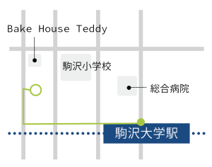駒沢桜新町校 地図