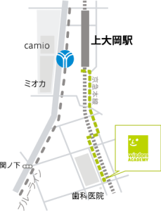 横浜上大岡校 地図